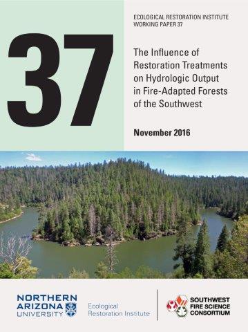 Forest Treatments Impacts to Water Quantity