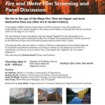 May 17, 2018: Fire and Water Film Screening & Panel Discussion