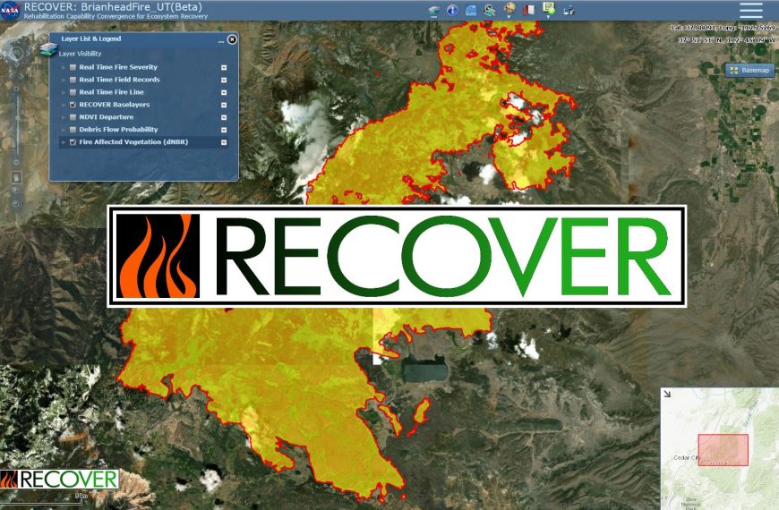 September 26, 2018: Use and benefits of NASA’s RECOVER for post-fire decision support