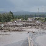 Flooding after fire in Flagstaff, AZ
