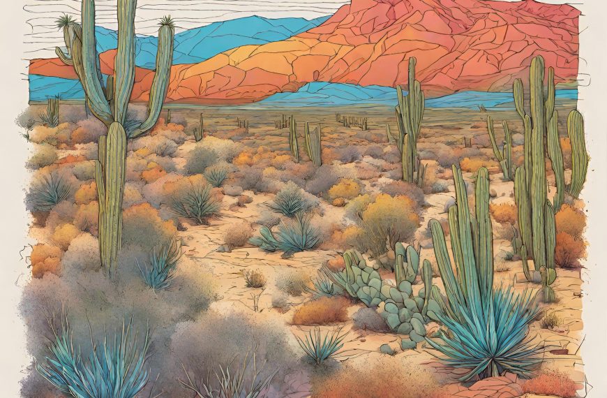 AI image of the Sonoran Desert