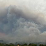 Smoke from Freeman Fire in Webinar: Fire in the Southwest: Fire Season 2024 Overview and 2025 Outlook