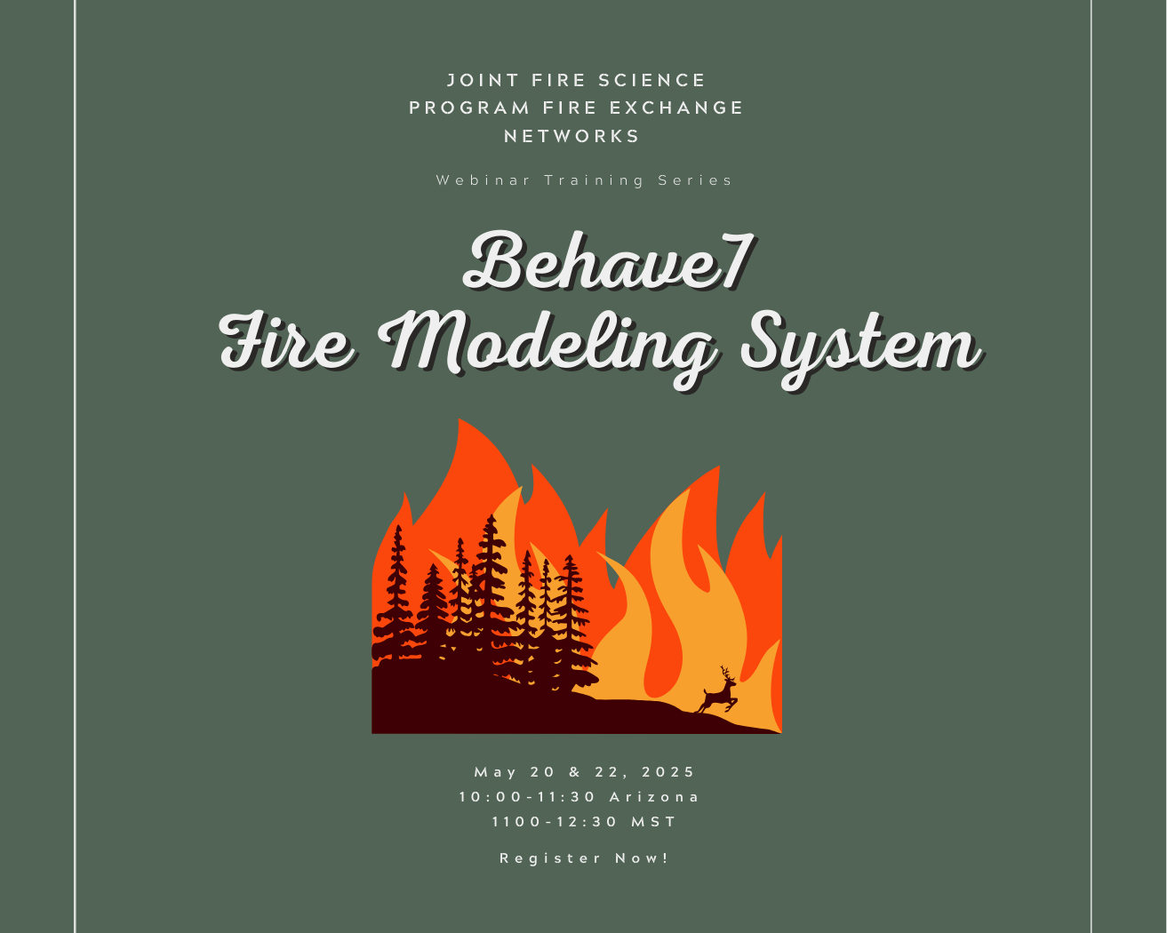 Webinar announcement on Behave7 training